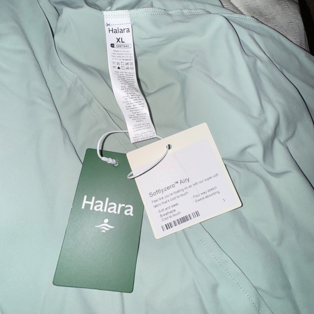 Halara – Everyday Midi Chill Dress La La Land (Light Bean Green), Size XL. NWT. - Picture 9 of 10